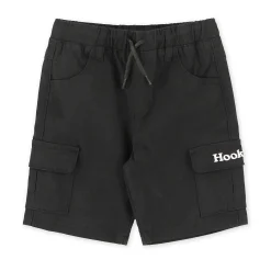 Kids/BOY Hooke Shorts & Bermuda>Black Cargo Short 2-12y