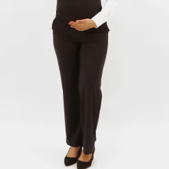 Bella Maternite Black Classic Maternity Pants