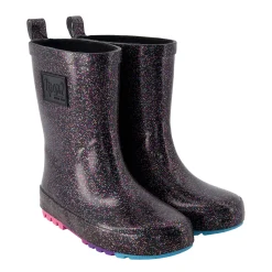 Deux par Deux Glitter Rain Boots 4-3