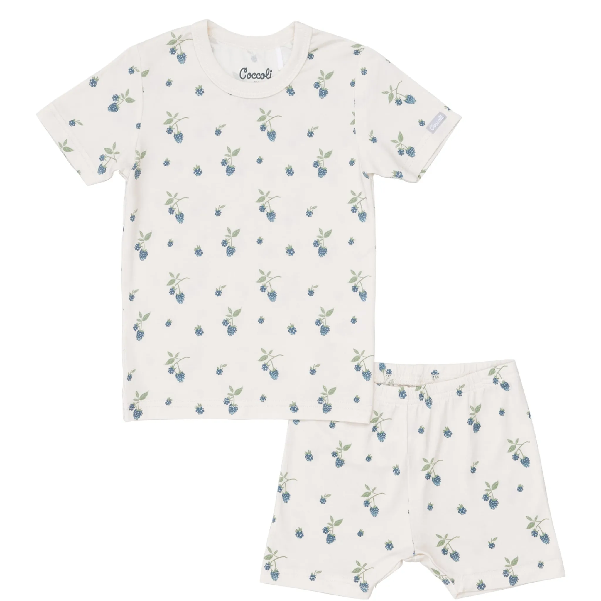 Kids Coccoli Blackberries Short Pajamas2-12