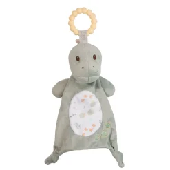 Douglas Teething Toys>Blanket Teether Dino Danny