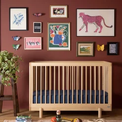Dadada Baby Bliss 4-In-1 Convertible Crib - Natural