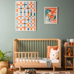 Dadada Baby Bliss 4-In-1 Convertible Crib - Natural