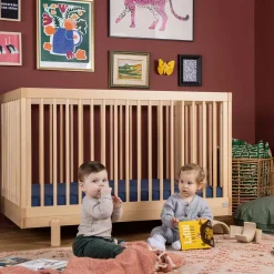 Dadada Baby Bliss 4-In-1 Convertible Crib - Natural