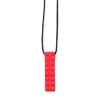 Bulle Teething Toys>Bloc Pendant - Red