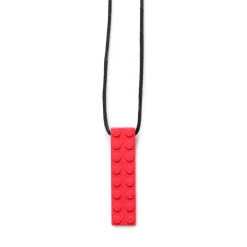 Bulle Teething Toys>Bloc Pendant - Red