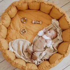 Play N Go Developmental Toys|Play Mat>Bloom Organic Babymat - Mustard
