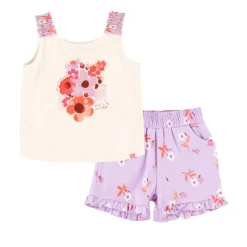 Nano Dresses, Skirts & Outfits>Blossom Tank Top Set 6-24m