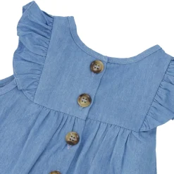 Deux par Deux Blueberry Cuddles Dress 3-24m
