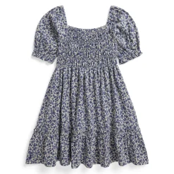 Kids Polo Ralph Lauren Blueberry Fields Dress 2-6x