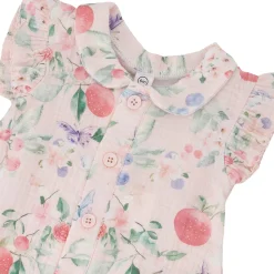 Deux par Deux Blueberry Romper 3-24m
