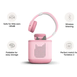 Kids Tonies Bluetooth Headphones - Cloud Pink