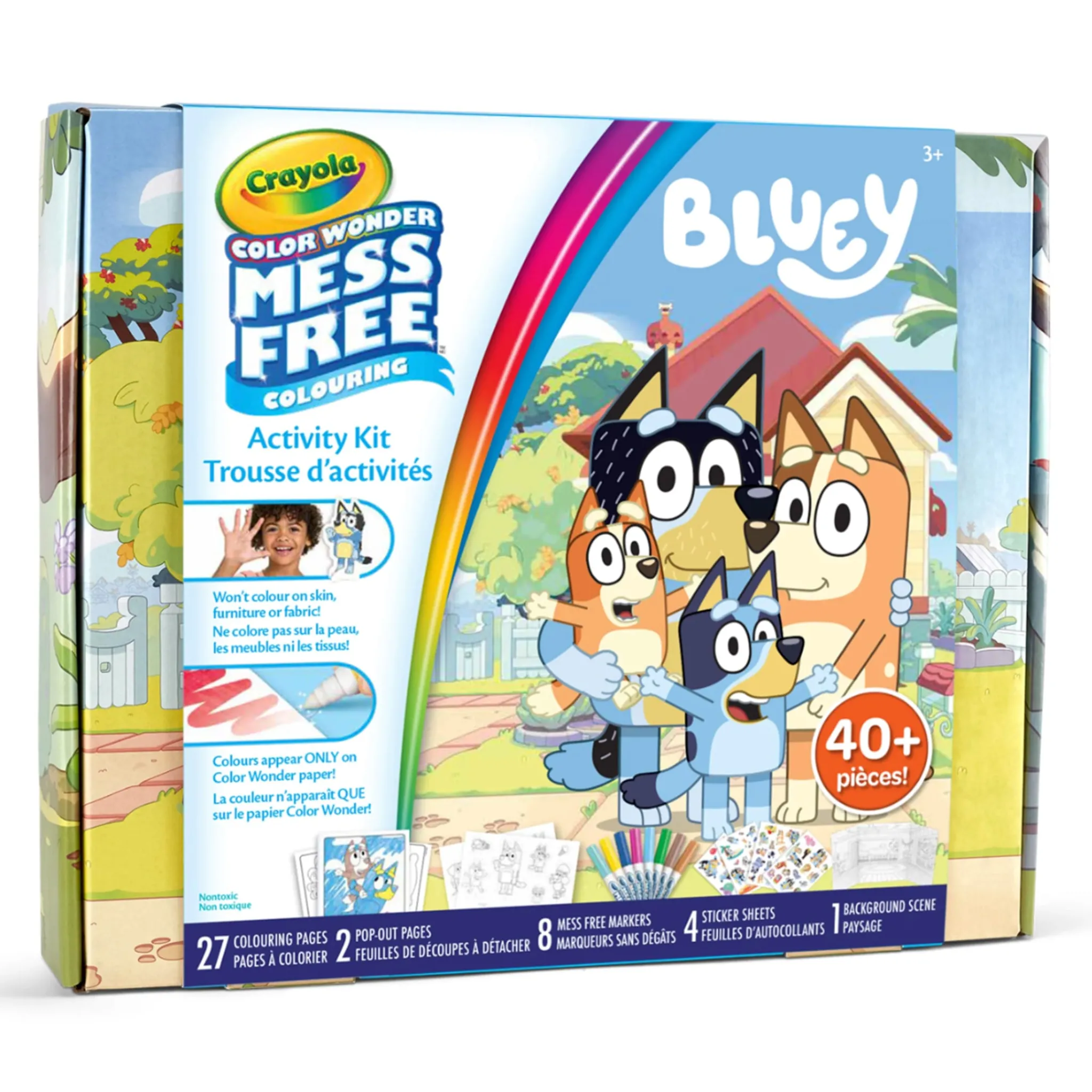 Kids Crayola Bluey Color Wonder Mess-Free Activity Kit