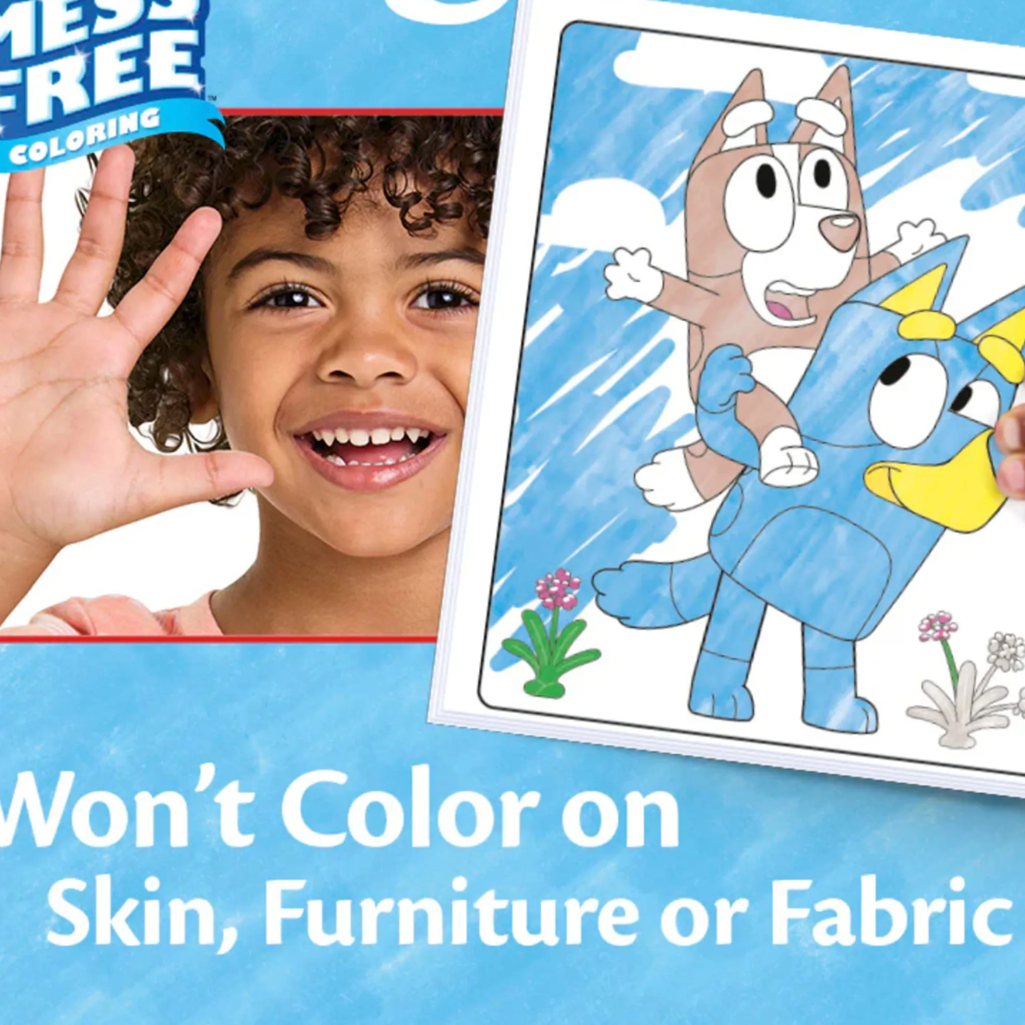 Kids Crayola Bluey Color Wonder Mess-Free Activity Kit