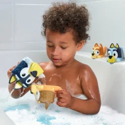 Lamaze Bath Toys|Bath Accessories>Bluey Family Pourers Bath Toy