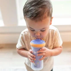 Kids Lamaze Breastfeeding|Tableware>Bluey Insulated Straw Cup 9oz (2)