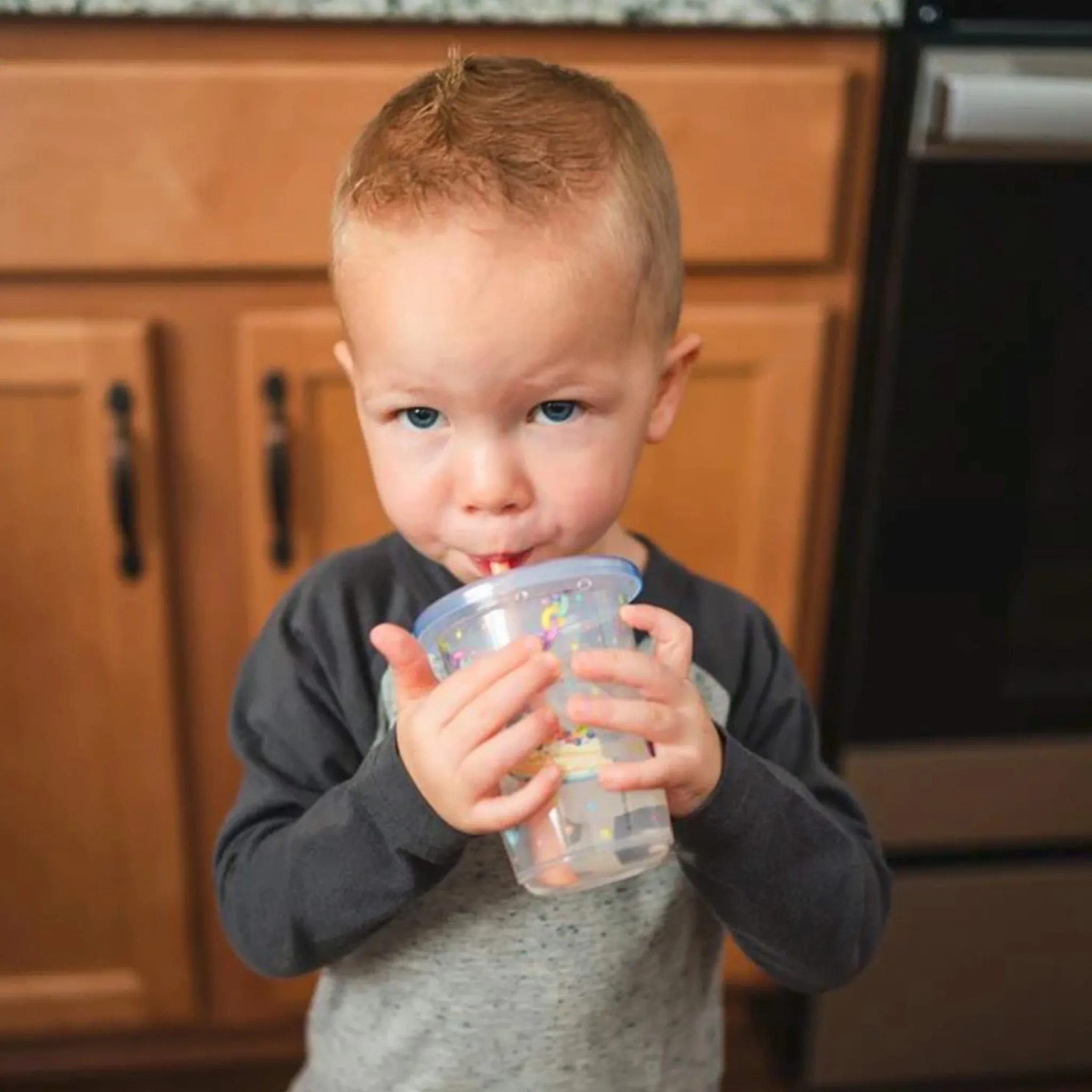 Kids Lamaze Breastfeeding|Tableware>Bluey Take and Toss Straw Cup 4-Pack
