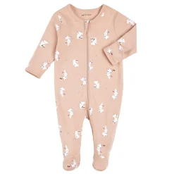 Petit Lem Blush Bunnies Sleeper