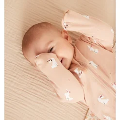 Petit Lem Blush Bunnies Sleeper