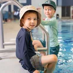 Kids/BOY Nano Boats Swim Shorts 2-12