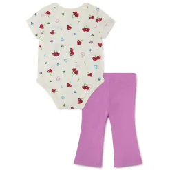 Nike Dresses, Skirts & Outfits>Bodysuit Legging Set 0-9m