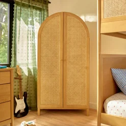 Babyletto Bondi Cane Armoire - Honey