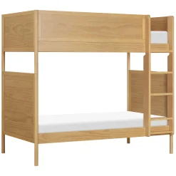 Babyletto Twin, Full & Queen Beds>Bondi Convertible Bunk Bed - Honey
