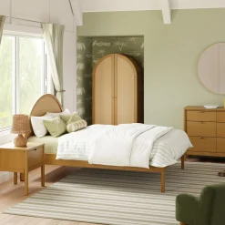 Babyletto Bondi Double Bed - Honey Cane