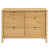 Babyletto Storage Furniture>Bondi 6-Drawer Dresser - Honey