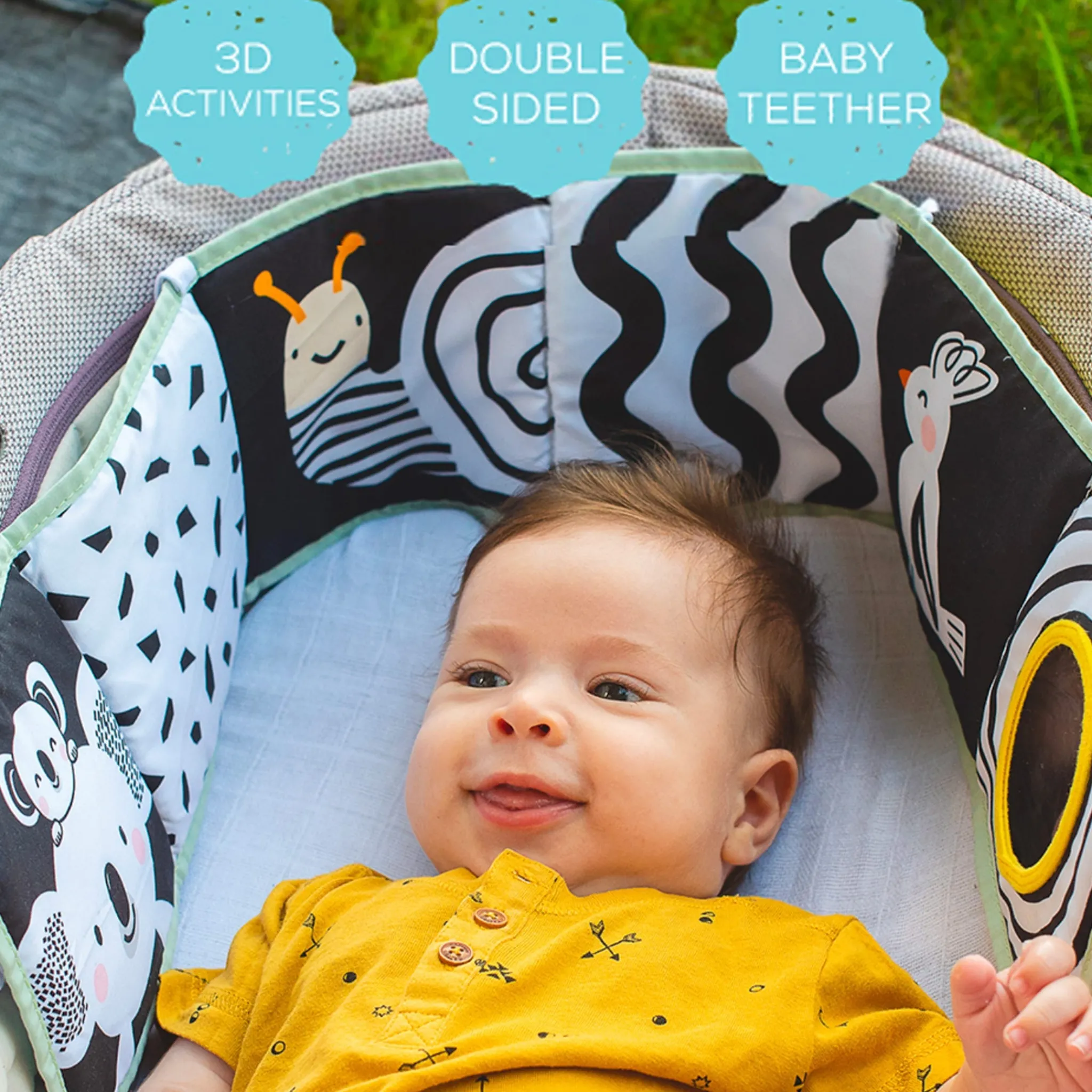 Taf Toy Book Koala Clip On Pram