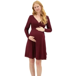 Bella Maternite Wrap Maternity Dress