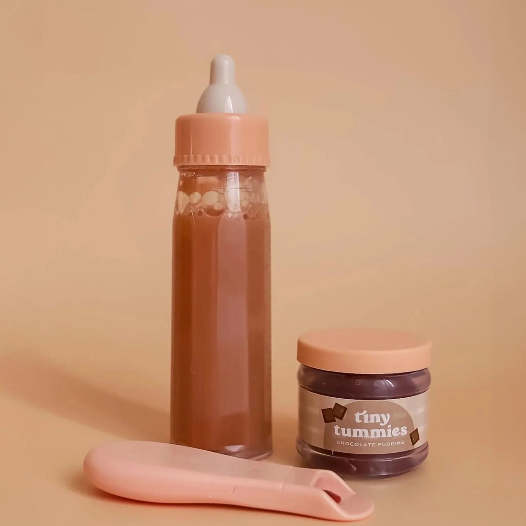Tiny Harlow Bottle for Doll Milk and Chocolat