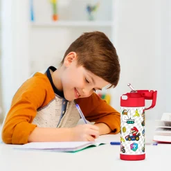 Kids Thermos Bottle 410ml - MarioKart