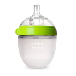 Como Tomo Bottles & Nipples|Breastfeeding>Bottle Squeezable 4oz - Green