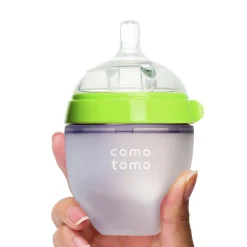 Como Tomo Bottles & Nipples|Breastfeeding>Bottle Squeezable 4oz - Green