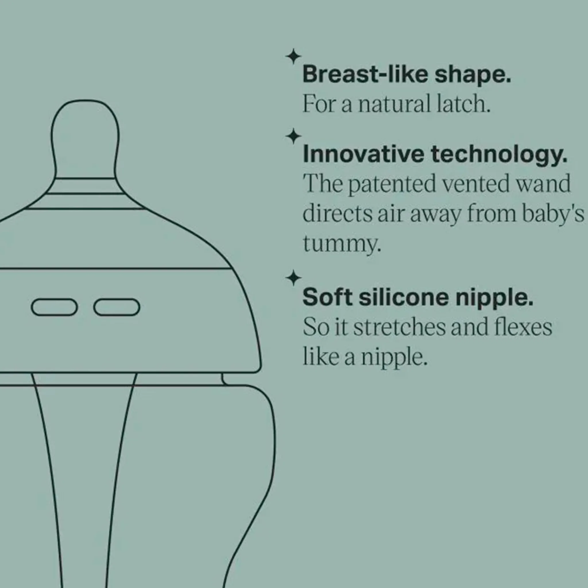 Tommee Tippee Bottles & Nipples|Breastfeeding>Bottles (2) 5oz AAC