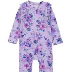 Kids Nano Swimsuits>Bouquet Uv Ls Swimsuit 2-4