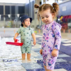Nano Bouquet Uv Ls Swimsuit 6-24m