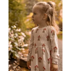 Kids Chat Botte Bouquets AOP Poetry Dress 2-8