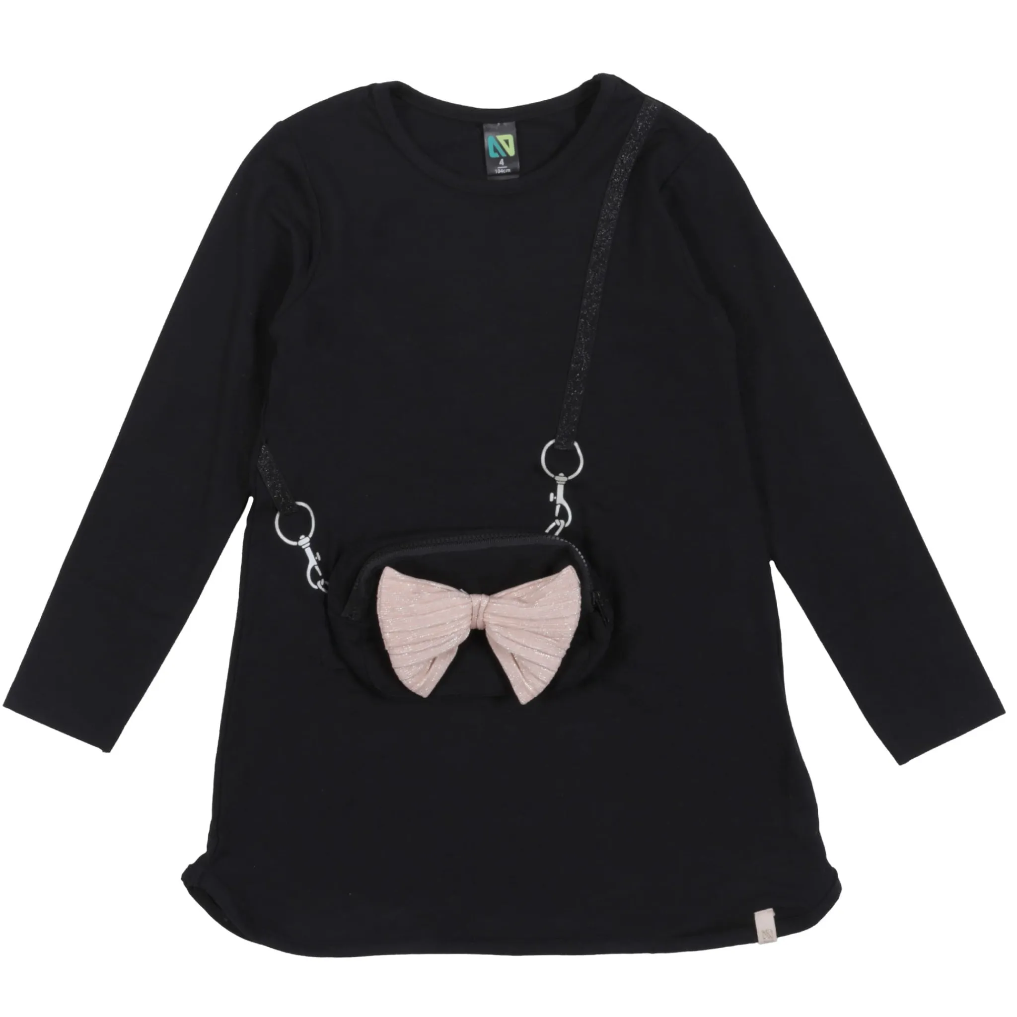 Kids Nano Tops>Bow Handbag Tunic 2-12