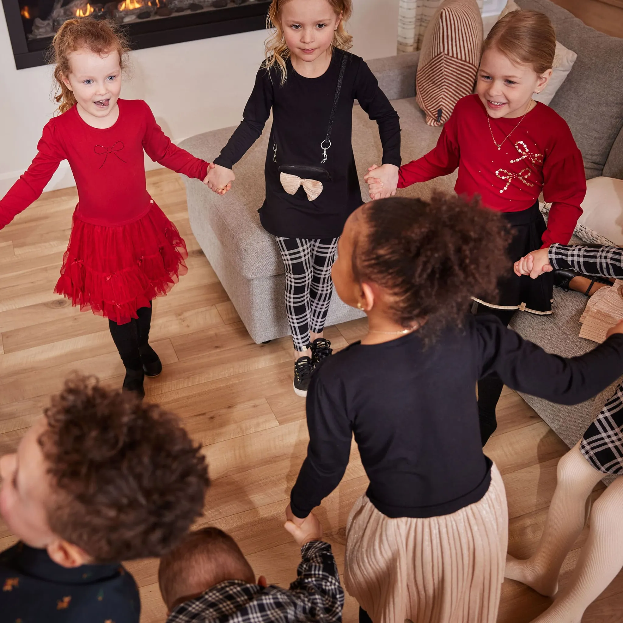 Kids Nano Tops>Bow Handbag Tunic 2-12