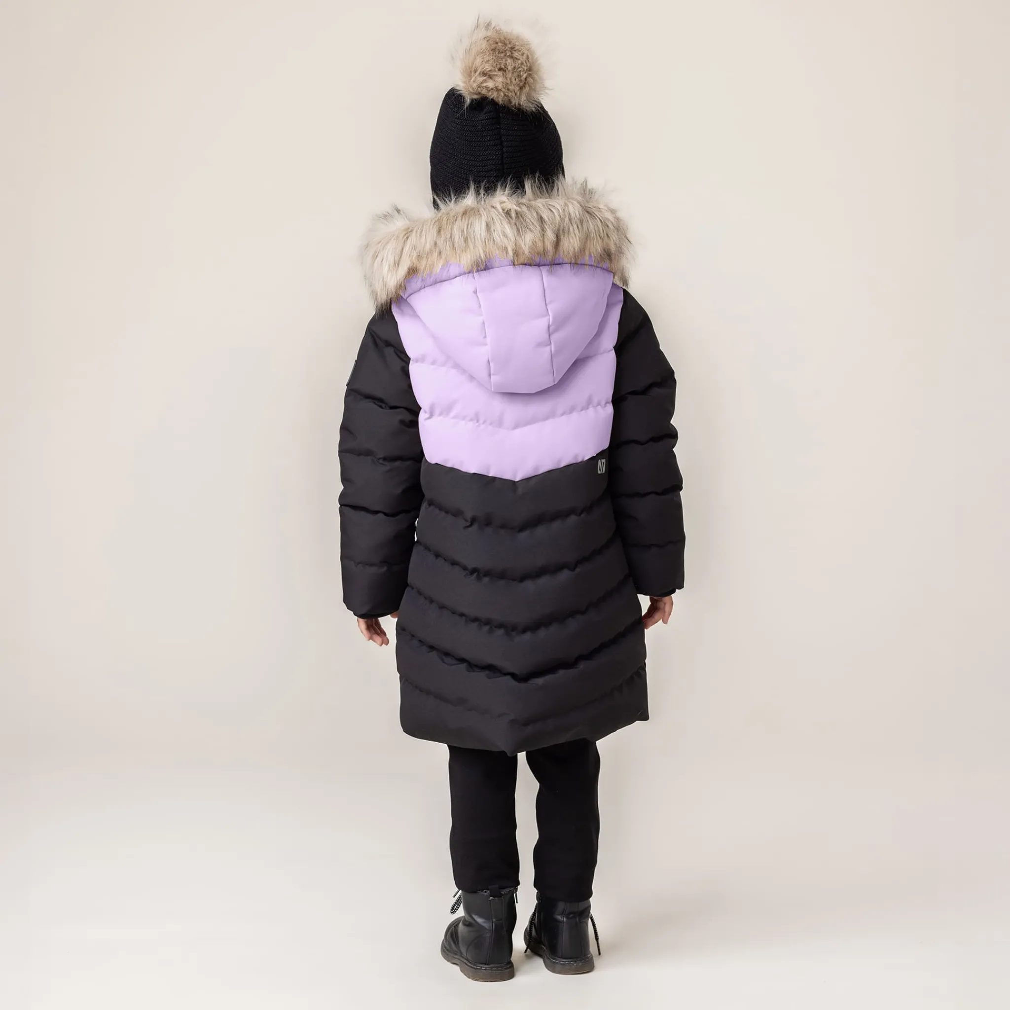 Kids Nano Beanies>Bow Knit Beanie 2-6