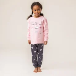 Kids Nano Bows Cats Pajamas 2-12