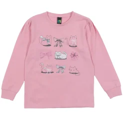 Kids Nano Bows Cats Pajamas 2-12