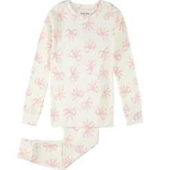 Kids Petit Lem Bows Pajamas 2-6x