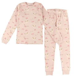 Kids Roche Ciseaux Pajamas & Bathrobes>Bows Pajamas 2-14y