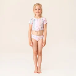 Kids Nano Bows Uv 2pc Swimsuit 3-14
