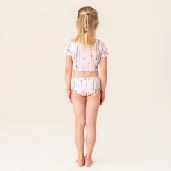 Kids Nano Bows Uv 2pc Swimsuit 3-14