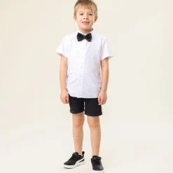 Kids/BOY Nano Bowtie Shirt 2-12y
