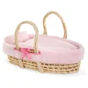 Corolle Braided Basket Pink Plush
